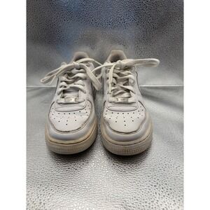Nike Air Force 1 Low GS Triple White Sneakers DH2920-111 Mens 4Y